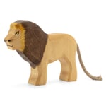 Animal en bois lion