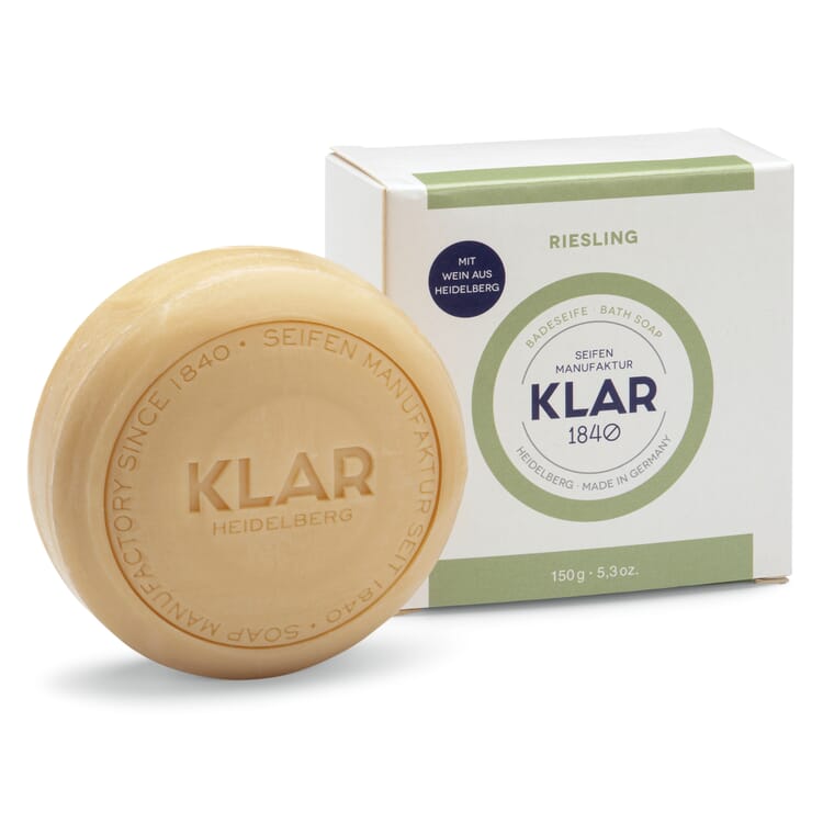 Savon au vin clair, Riesling