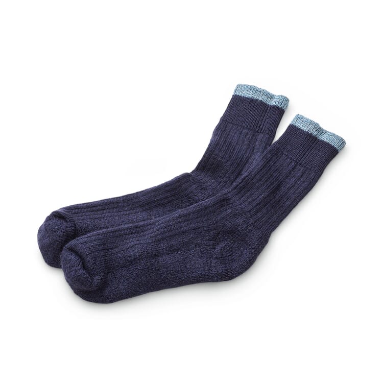 Mens boat socks, Dark blue