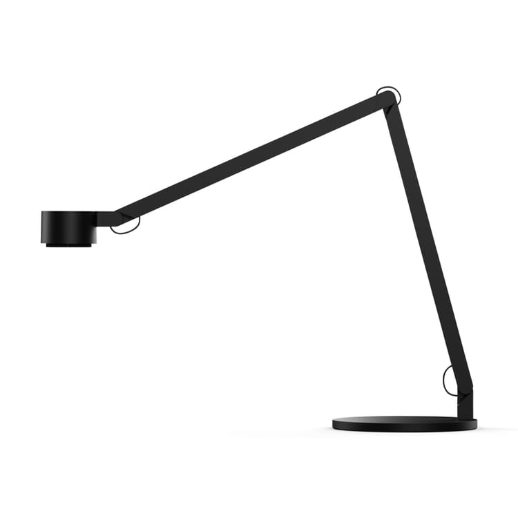 Lampe de table w227 b angle alu, Noir