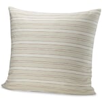 Kussensloop Katoen-Hennep Rood-Natuur 80 × 80 cm