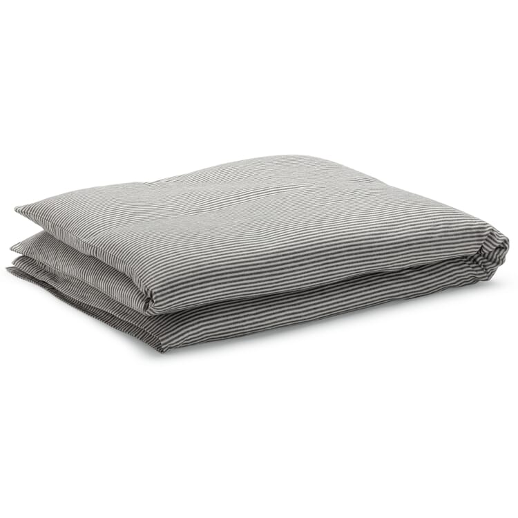 Dynebetræk flannel stribet