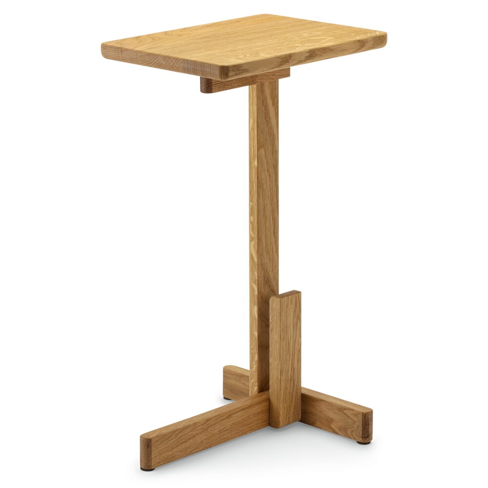 Side table oak wood, Laurel Manufactum