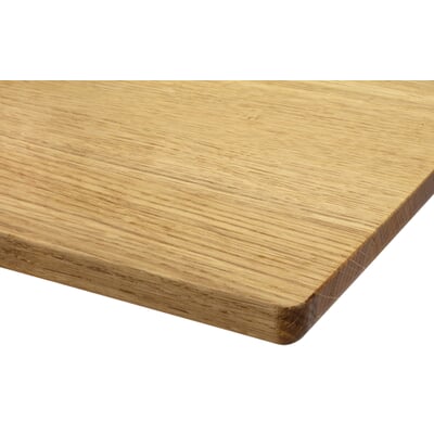HAKU Möbel Bijzettafel eiken, Massief hout - Maat: B 45 cm x H 45 cm x D 45 cm, Stijl: Traditioneel