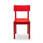 Chaise EINSER Rouge trafic RAL 3020