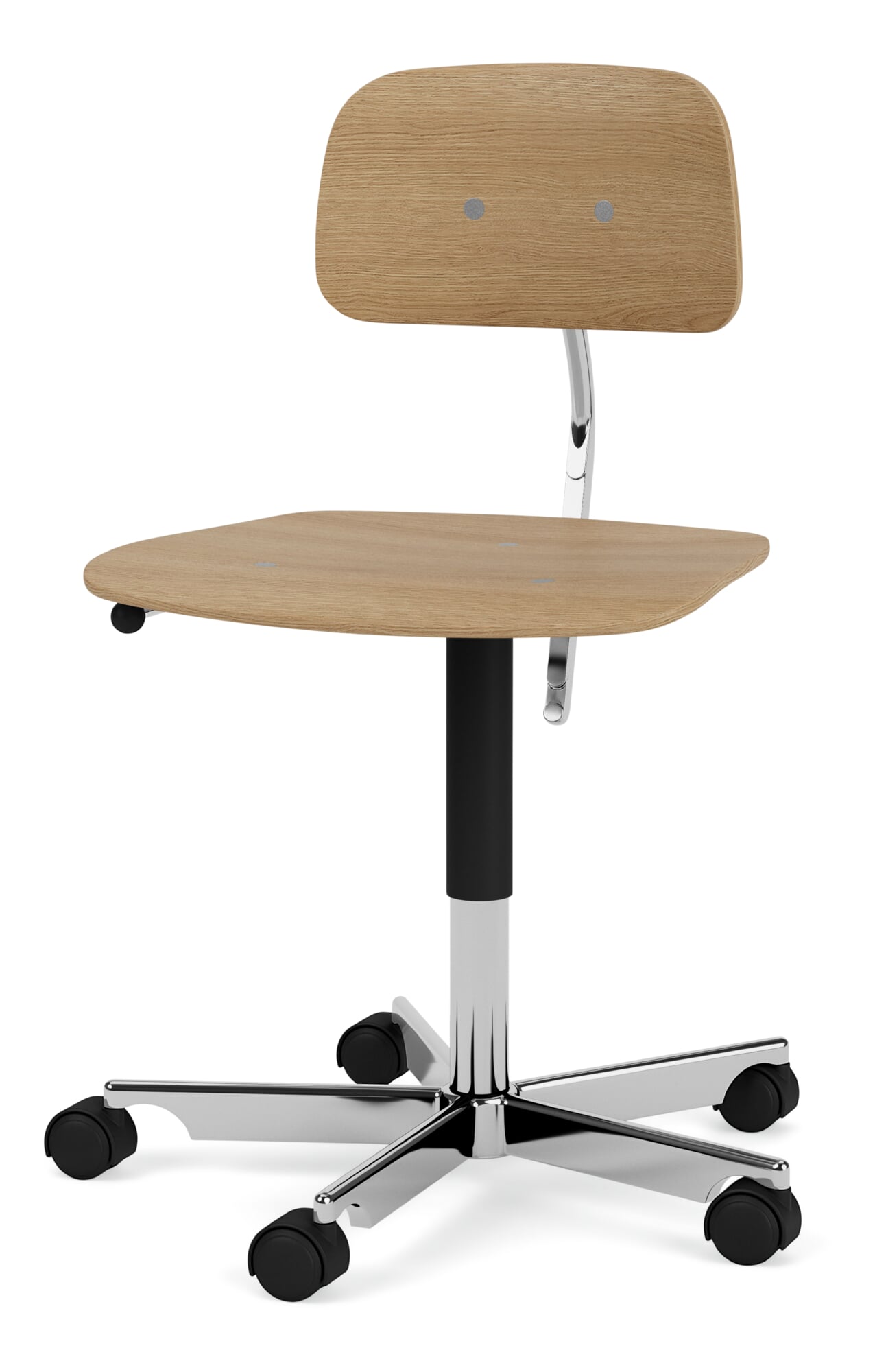 Kevi 2533 Office Chair, Oak | Manufactum
