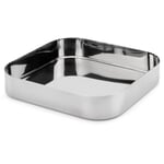 Italian bar bowl stainless steel 22x22cm