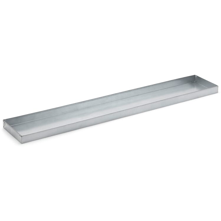 Dessous de plat pour balconnière acier galvanisé
