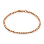 Bracelet Venetian rose gold plated