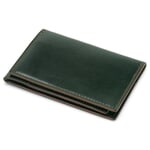 Men's Card Case Cordovan L Shape, Dark Green