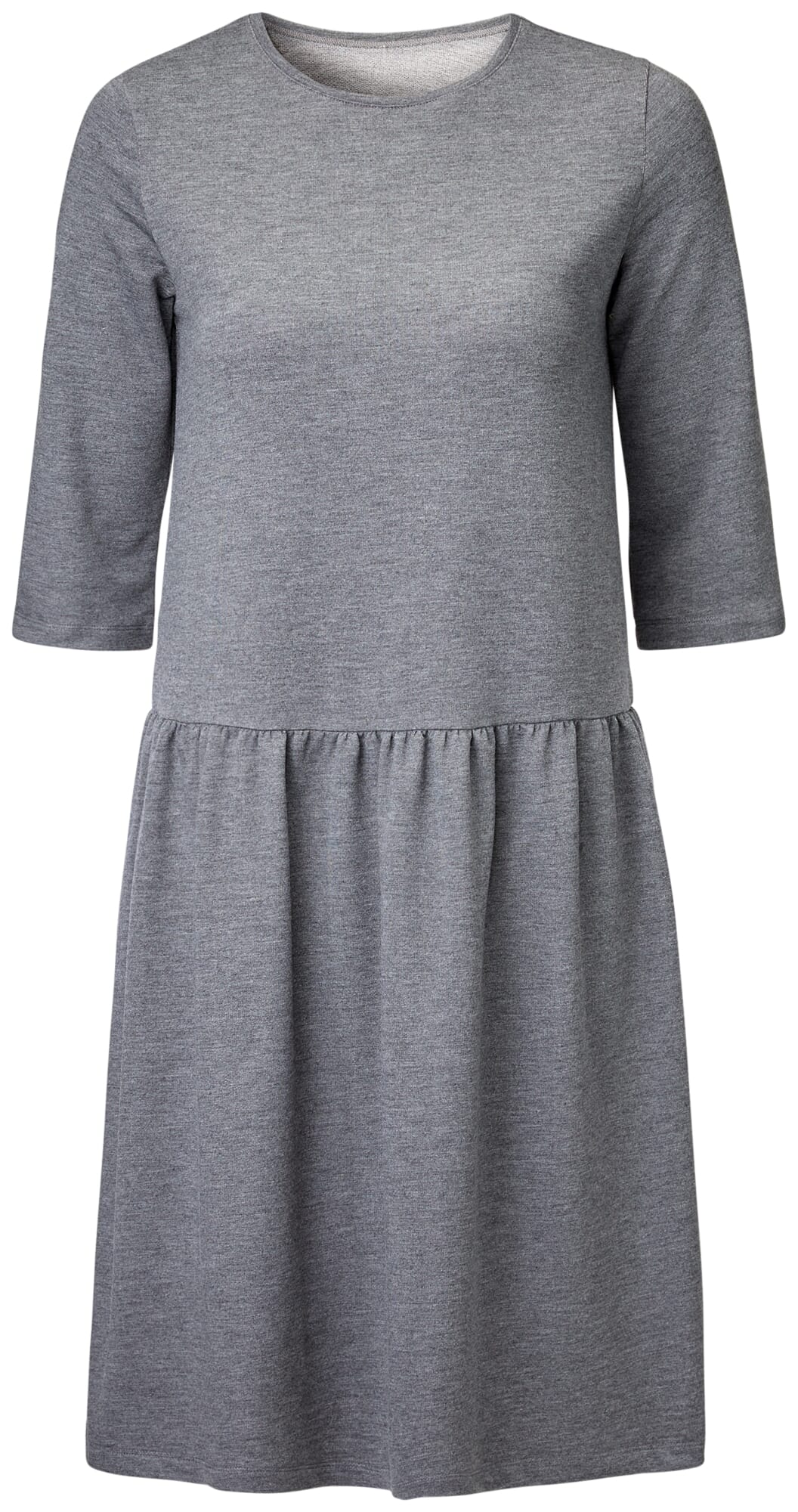 Ladies jersey dress, Medium gray | Manufactum