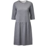 Robe en jersey pour femme Gris moyen