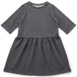Jersey jurk voor meisjes Medium grijs
