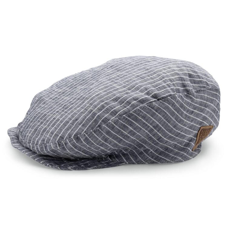 Cappellino da bambino in lino a righe