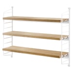 Hylde String Lomme Eg / hvid