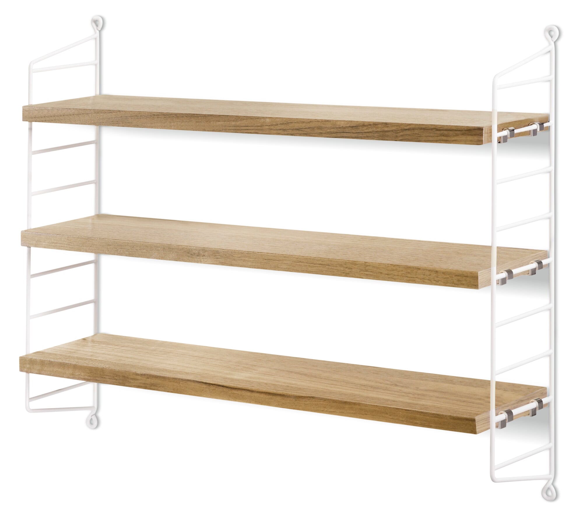 String® Pocket Shelving, Oak / White | Manufactum