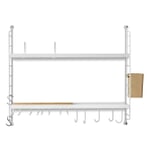 Sistema di scaffalatura String Cucina