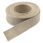 Cinta de regalo de lino de 2,5 cm Naturaleza