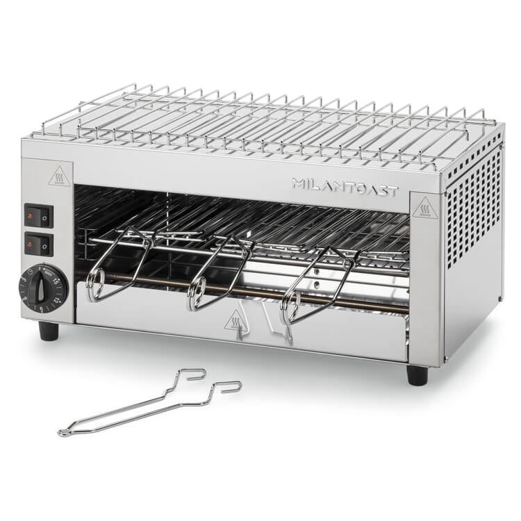 Infrared grill stainless steel