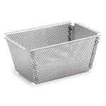 King cake pan stainless steel perforated 15cm