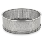 Moule à cheesecake perforé en acier inoxydable 20 cm