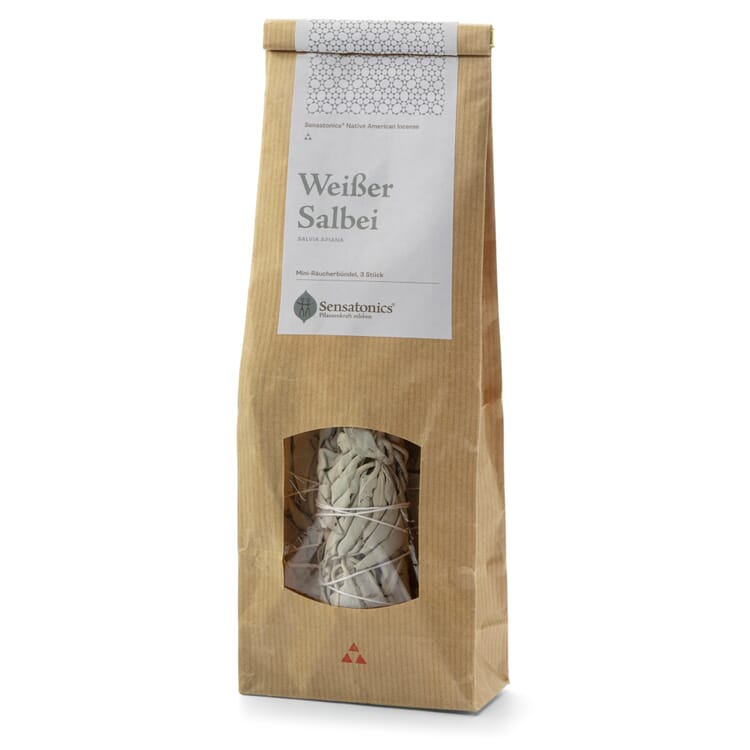 Rygning af bundt mini hvid salvie