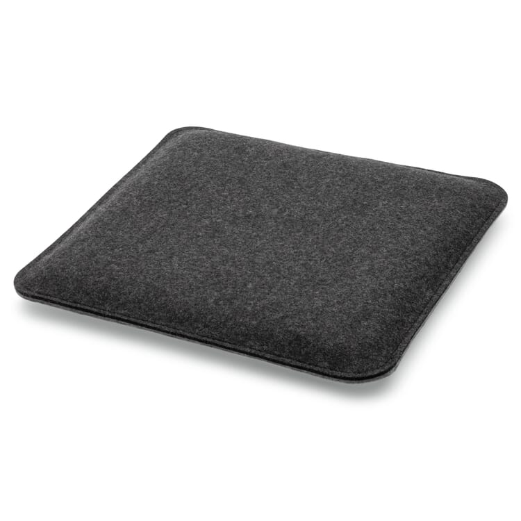 Square Seat Cushion, Anthracite-Light Gray