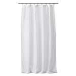 Linen curtain voile White Length 150 cm
