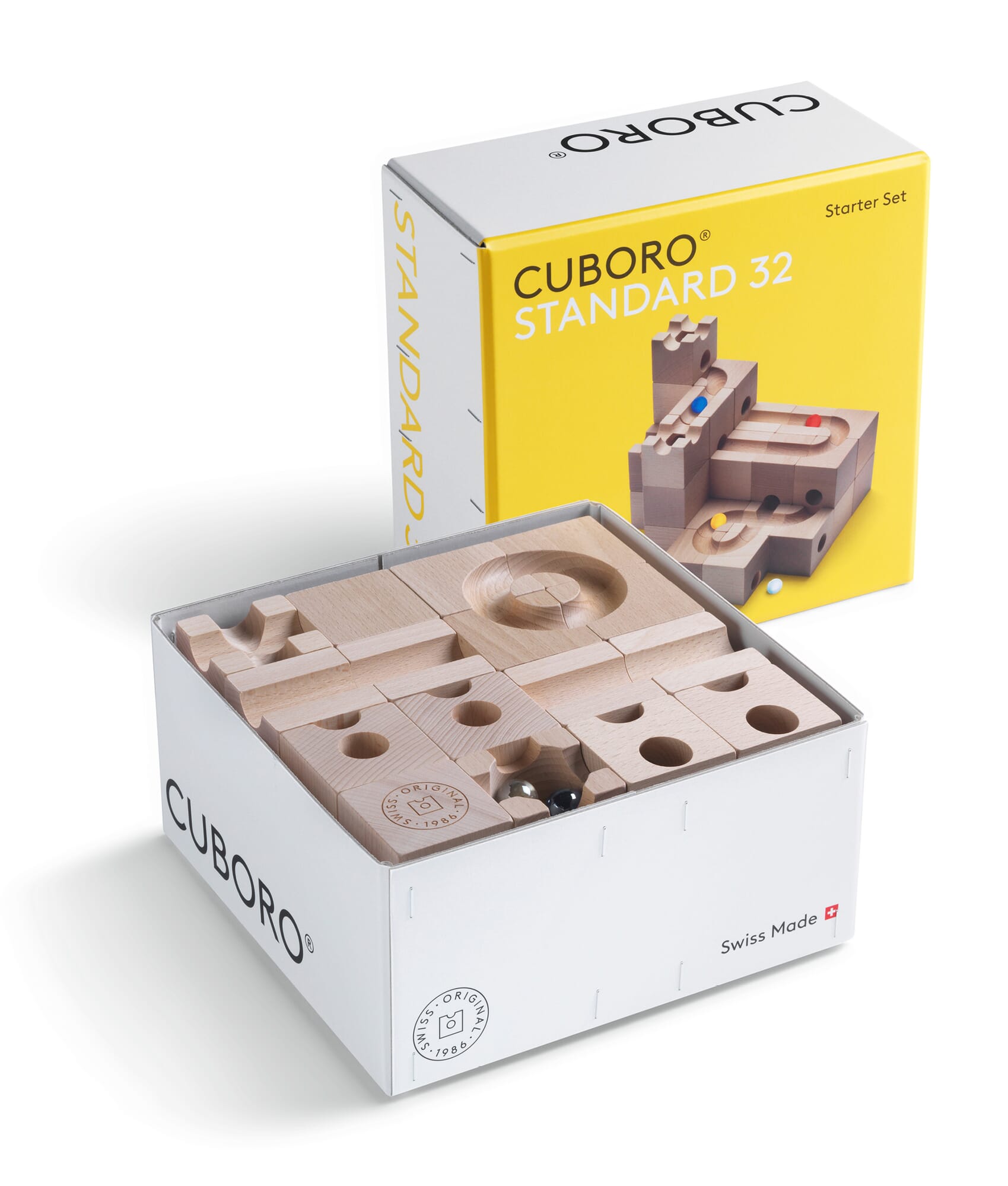 Cuboro building set standard, 32 parts | Manufactum