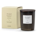 Looops scented candle with wooden lid Evening Gold