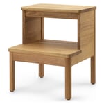 Step stool oak wood