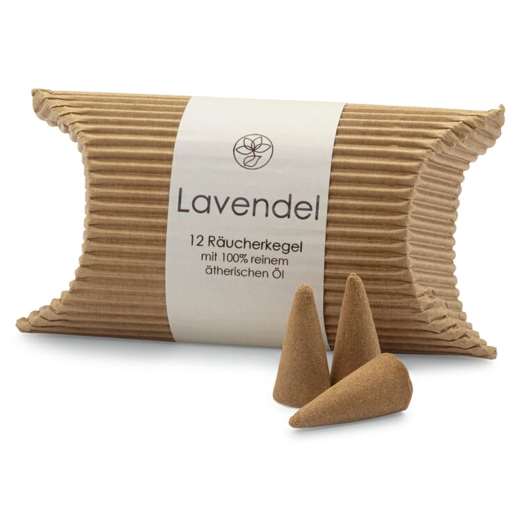 Røgelseskegler med æteriske olier, Lavendel