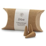Incense cones with essential oils Swiss pine