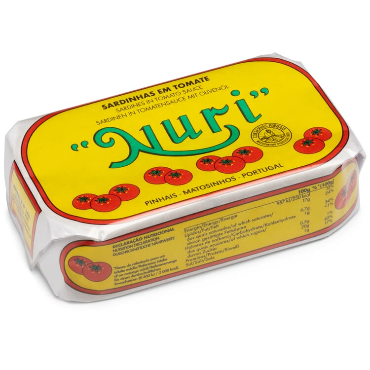 Sardines à la sauce tomate