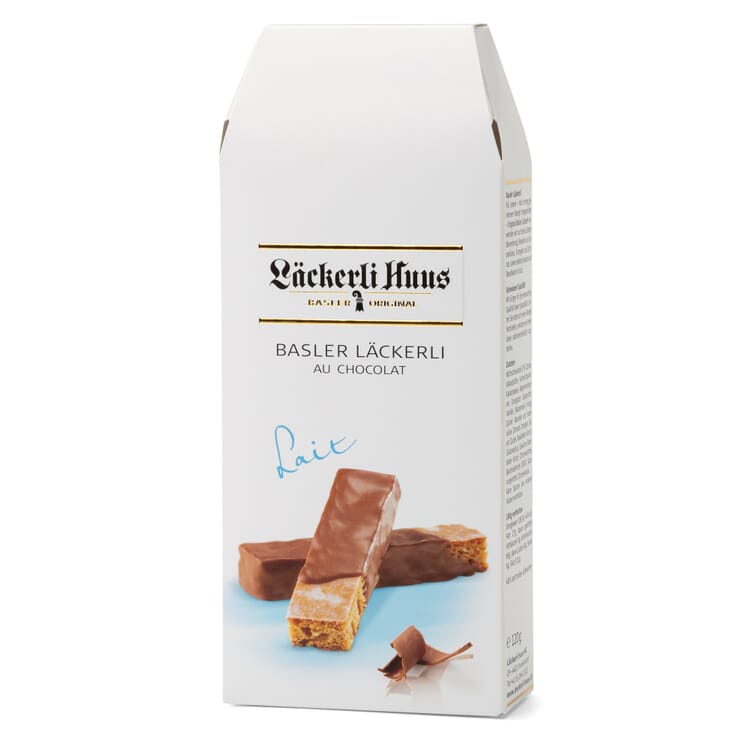 Basler Läckerli au chocolat au lait