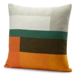 Fodera per cuscino in lana d'agnello in stile Bauhaus Arancione