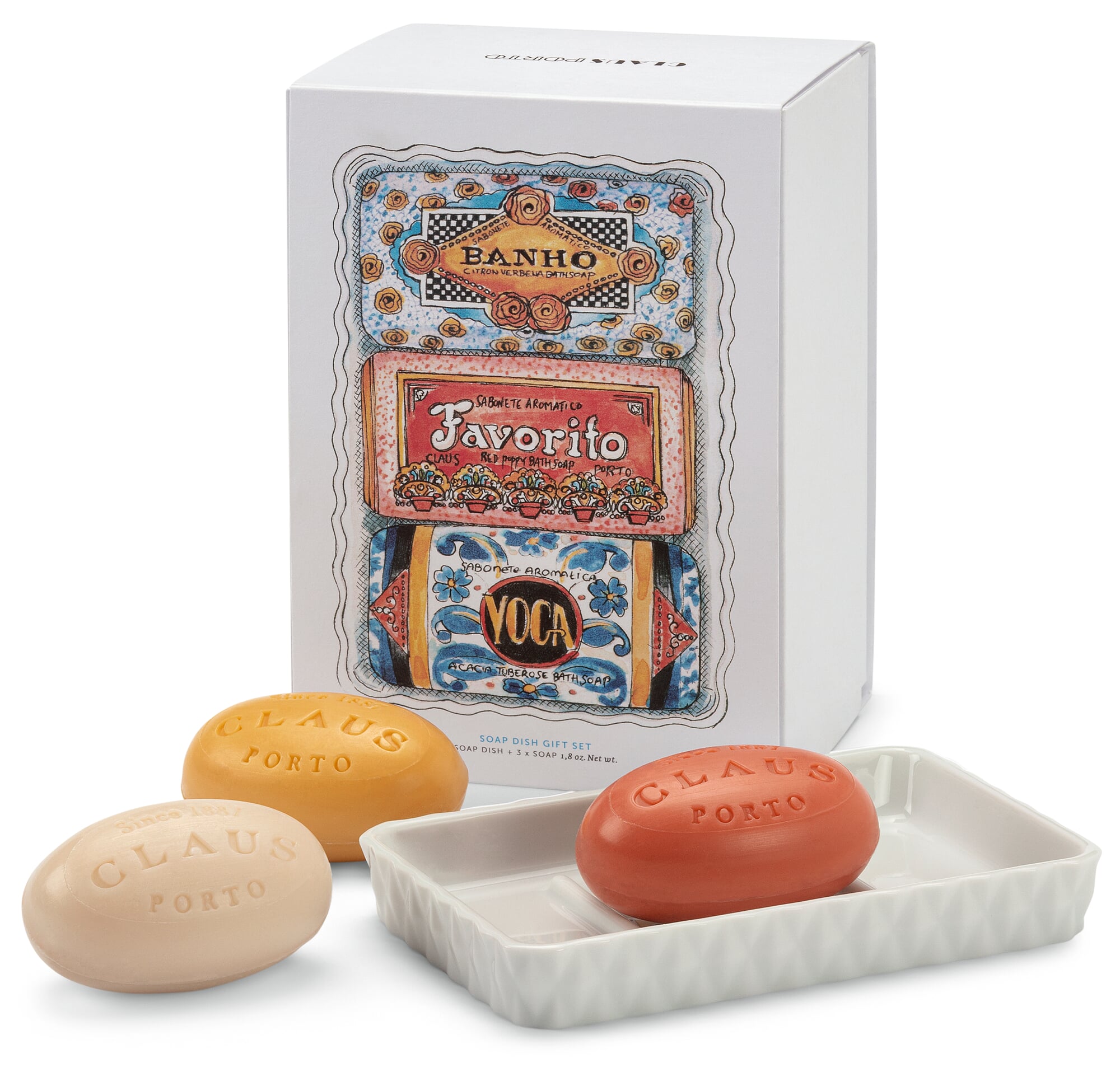 Special Powder Soap 8個セット Soap gift set with soap dish | Manufactum