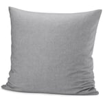 Taie d'oreiller réversible Flanelle d'été Gris 80 × 80 cm