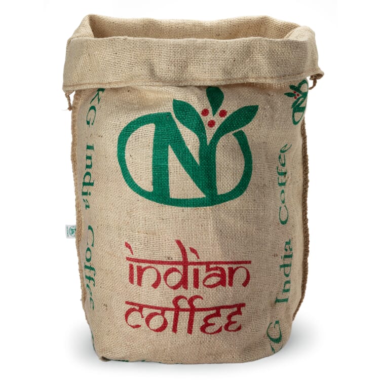 Sac en jute fabriqué à partir de sacs à café recyclés