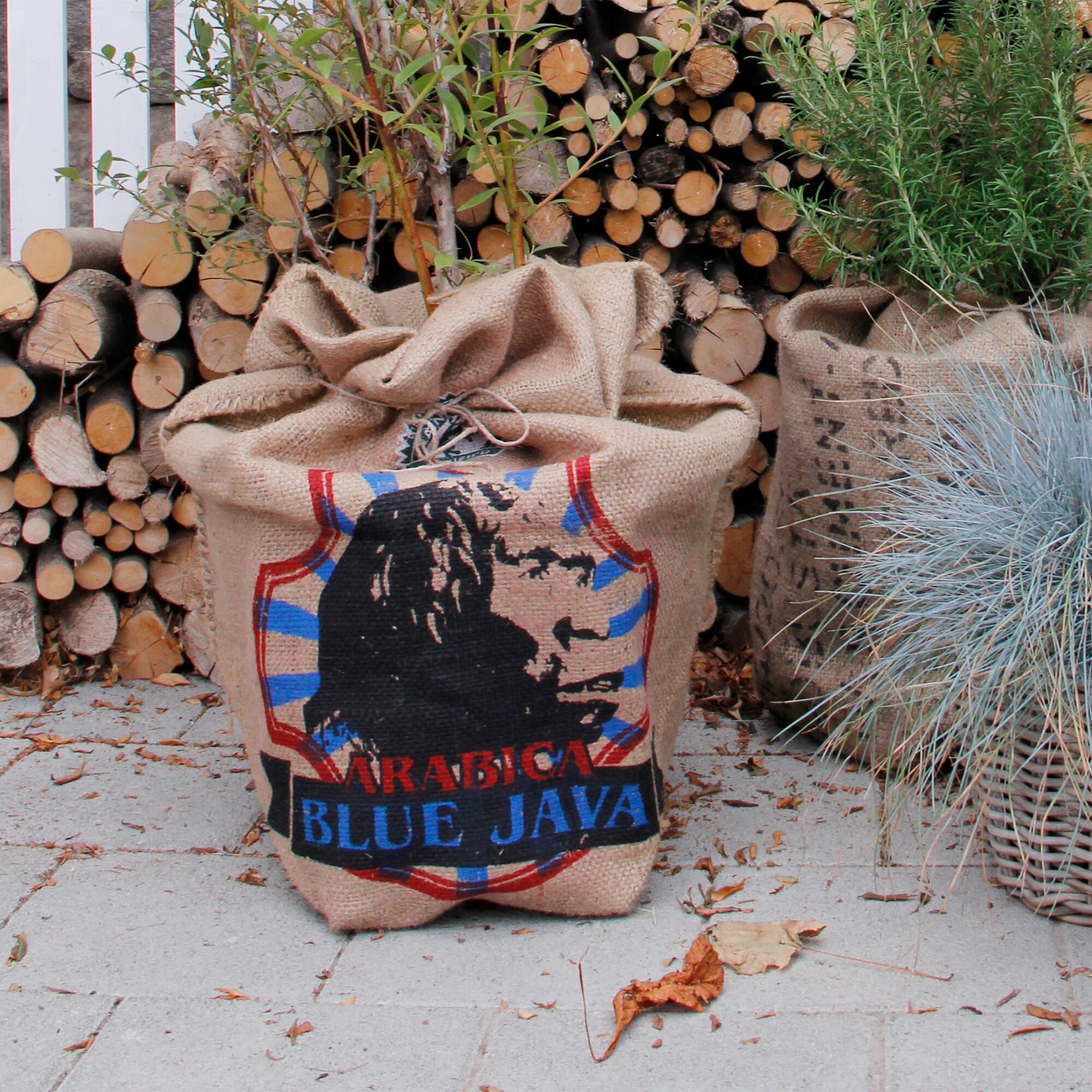 Recycled hot sale jute bags