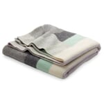 Couverture en laine d'agneau style Bauhaus Gris