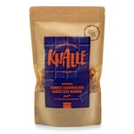 Popcorn belgisk chokolade og ristede mandler vegansk