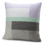 Lambswool pillowcase Bauhaus style Gray