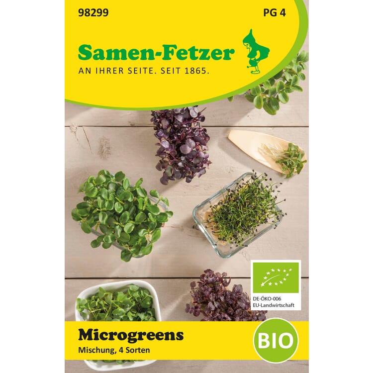 Semences bio Microgreens, Mélange