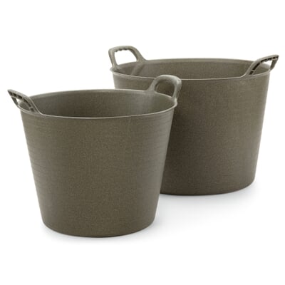 Gartenkübel Recyclingmaterial, 25 Liter | Manufactum