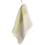 Vaatdoek met structuur Olive