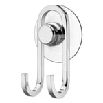 Hook for shower squeegee brass chrome plated