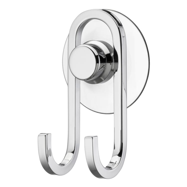 Hook for shower squeegee brass chrome plated