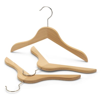 12 Wood Children's Clothing Hanger