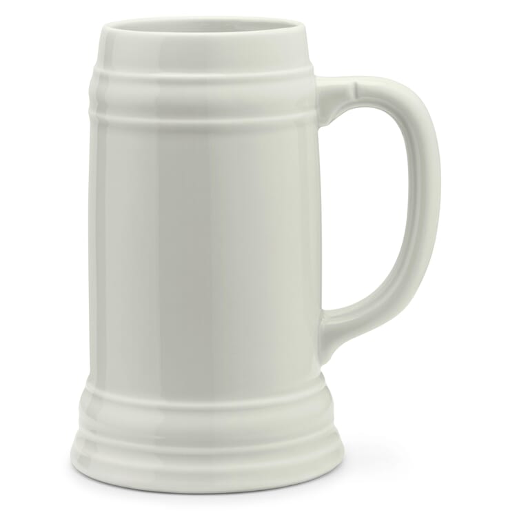 Frankisk ølkrus i porcelæn